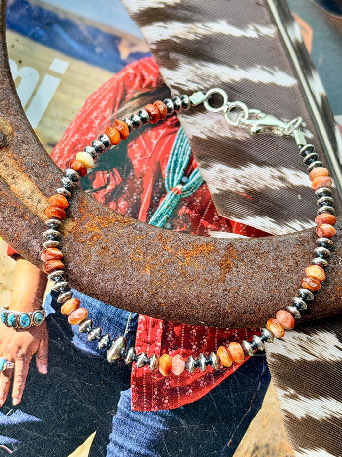 4mm Spiny & 6mm Saucer Bracelet