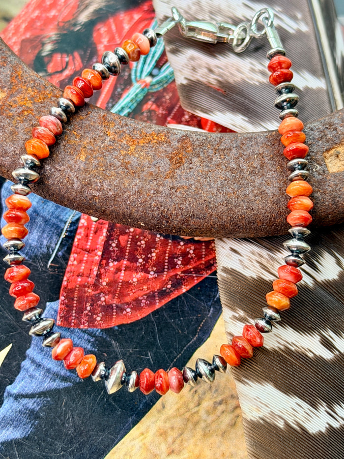 4mm Spiny & 6mm saucer bracelet