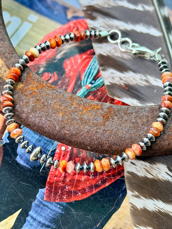 4mm Spiny & 6mm Saucer Bracelet