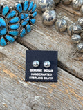 6mm Sterling Silver Ball Stud Earrings