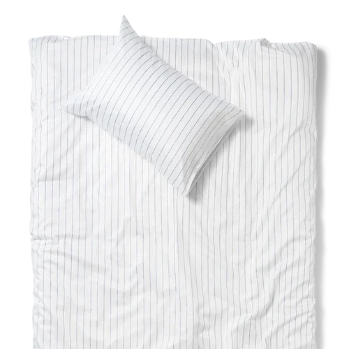 Abate Sengetøy Pinstripe