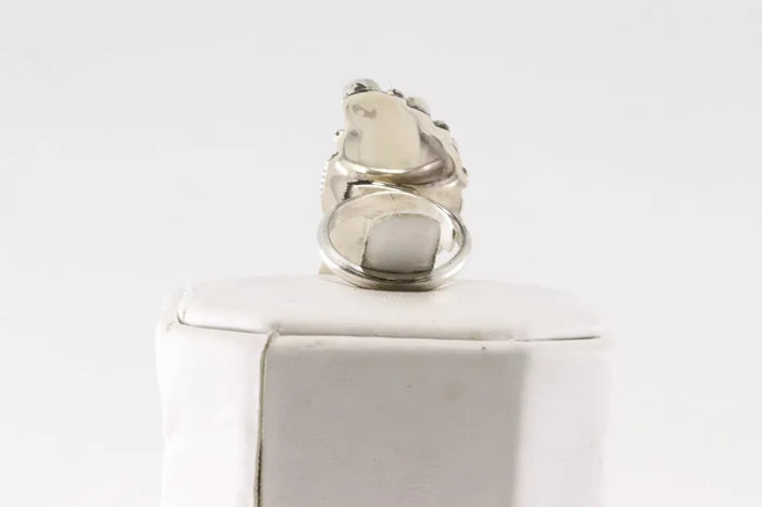Adjustable Kingman Native Ring