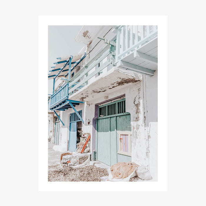 Aegean Life wall art print