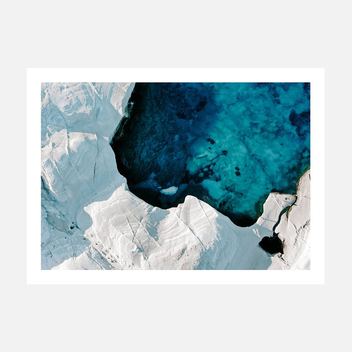 Aegean Rocks wall art print