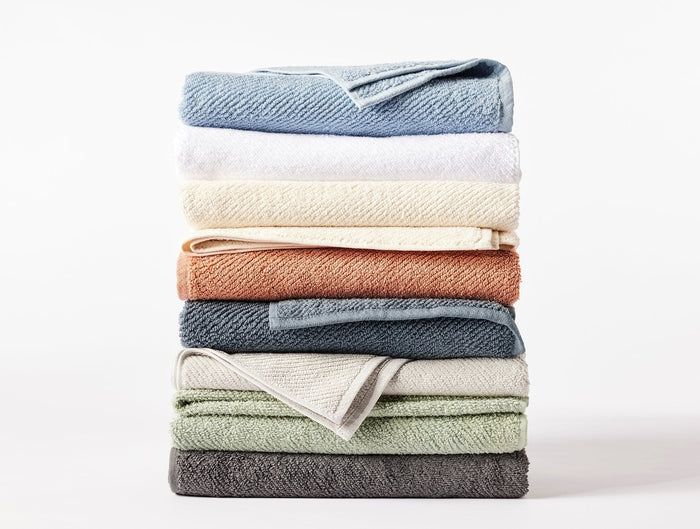 Air Weight® Organic Towels - Coyuchi | Alpine White