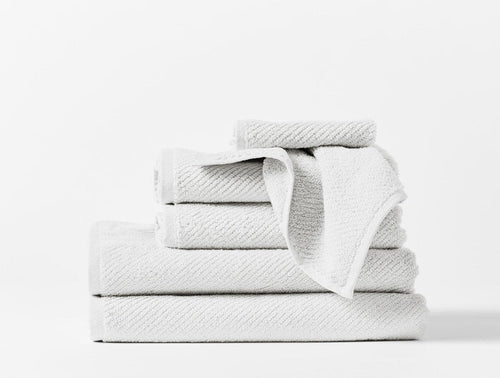 Air Weight® Organic Towels | Alpine White
