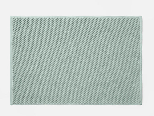 Air Weight® Organic Twill Bath Mat - Coyuchi | Sea Mist