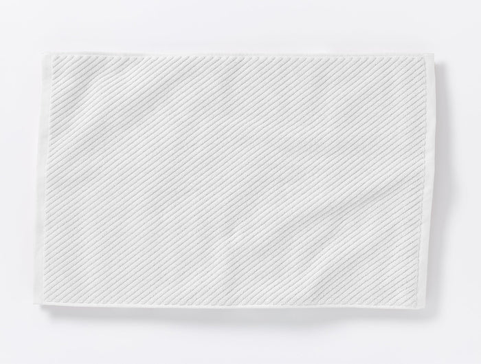 Air Weight® Organic Twill Bath Mat | Alpine White