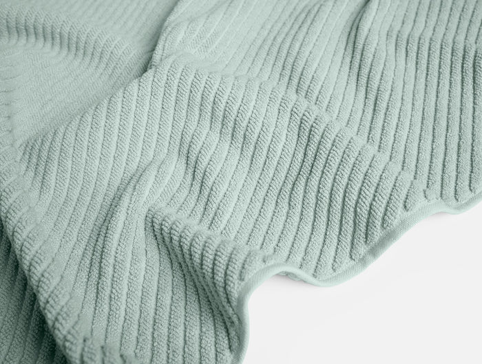 Air Weight® Organic Twill Bath Mat - Coyuchi | Sea Mist