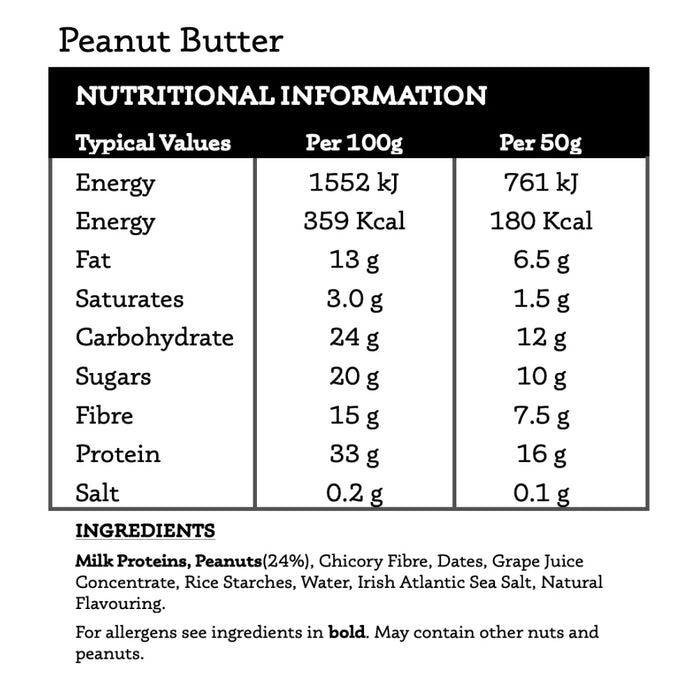 All Real Nutrition Peanut Butter Protein Bar