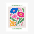 Amsterdam Flower Market wall art print