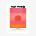 Andy Warhol Sunset No. 2 wall art print