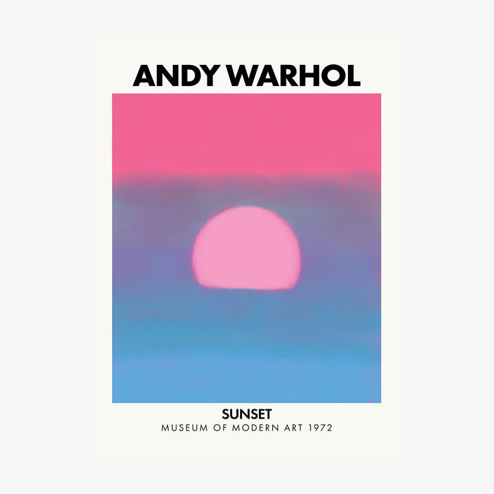 Andy Warhol Sunset No. 4