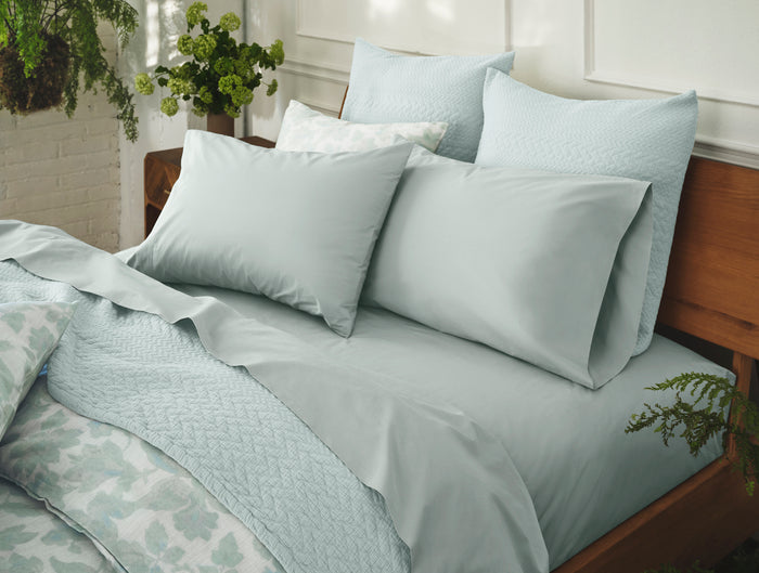 Angeles Organic Matelasse Sham