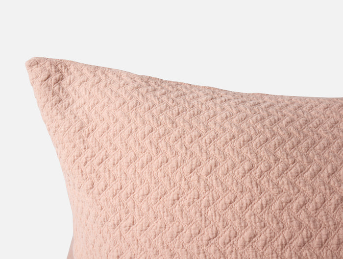 Angeles Organic Matelasse Sham