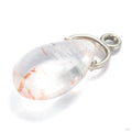 Arched Teardrop Charm in Gold from Origins Handmade with moonstone