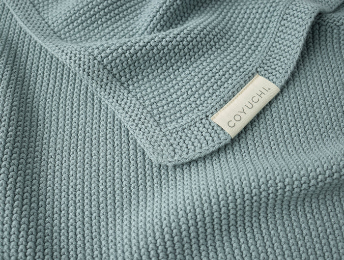 Arroyo Organic Knit Baby Gift Set | Lagoon