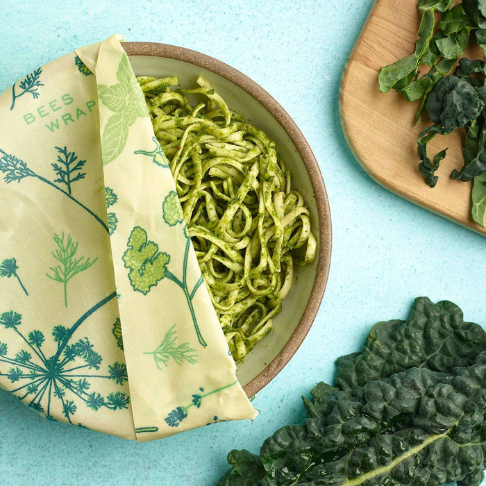 Assorted 3 Pack Beeswax Food Wrap- Herb Garden