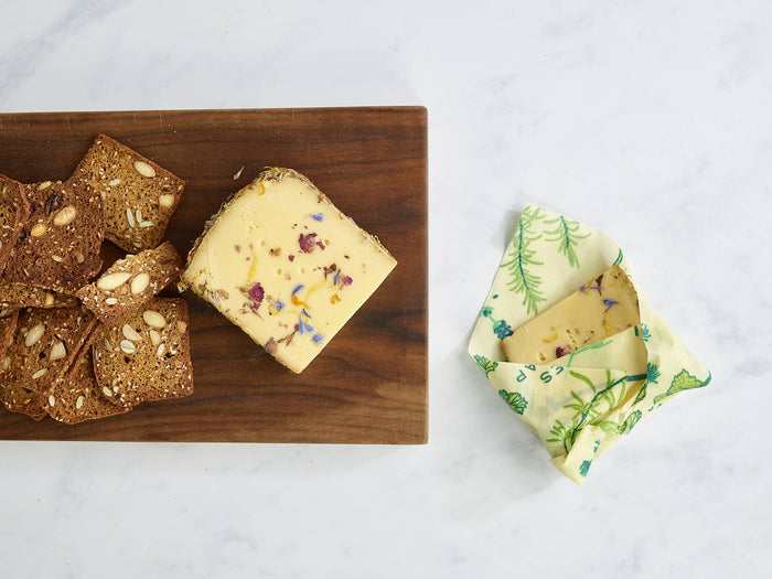 Assorted 3 Pack Beeswax Food Wrap- Herb Garden
