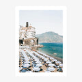 Atrani Umbrellas wall art print