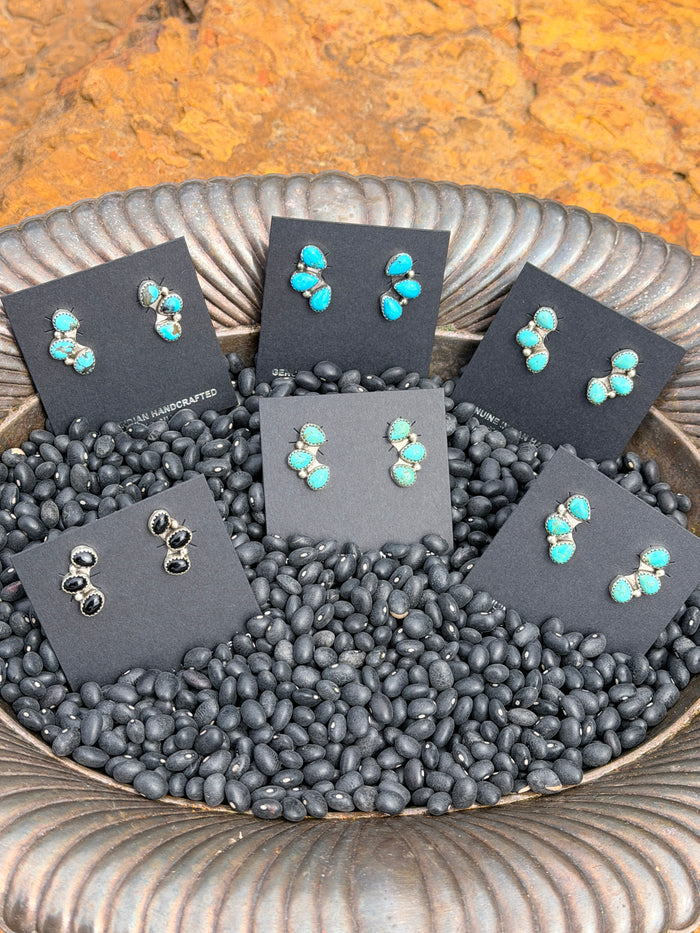 Authentic Half Cluster Earrings