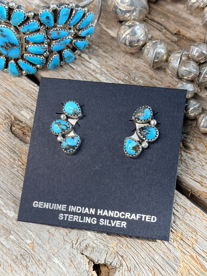 Authentic Half Cluster Earrings