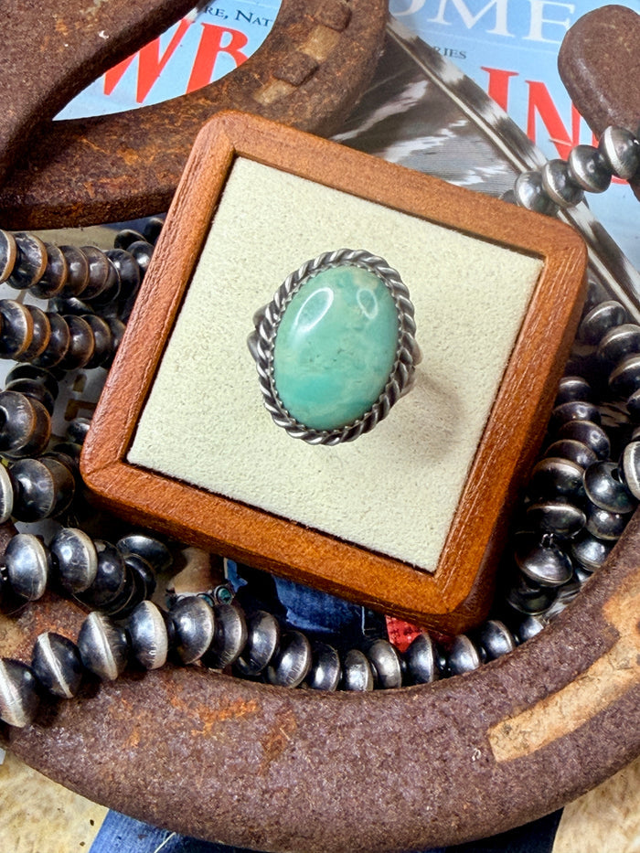 Authentic Turquoise Ring size 7.5