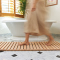 Avocado Wooden Bath Mat