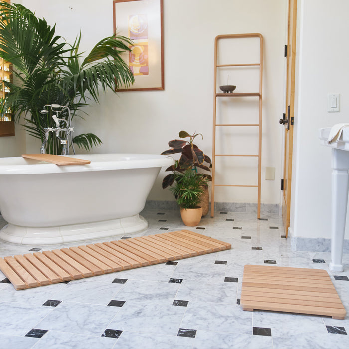 Avocado Wooden Bath Mat