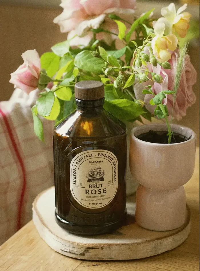 Bacanha Organic Rose Syrup 13.5oz