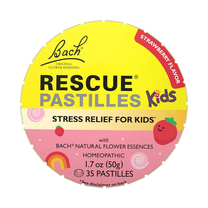 Bach Rescue Remedy Calm Days Kids Strawberry Pastilles