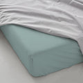 Bajera ajustable algodón aqua detalle con encimera