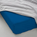 Bajera ajustable algodón poliéster azul imperial detalle de la esquina