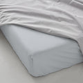 Bajera ajustable percal perla detalle con encimera
