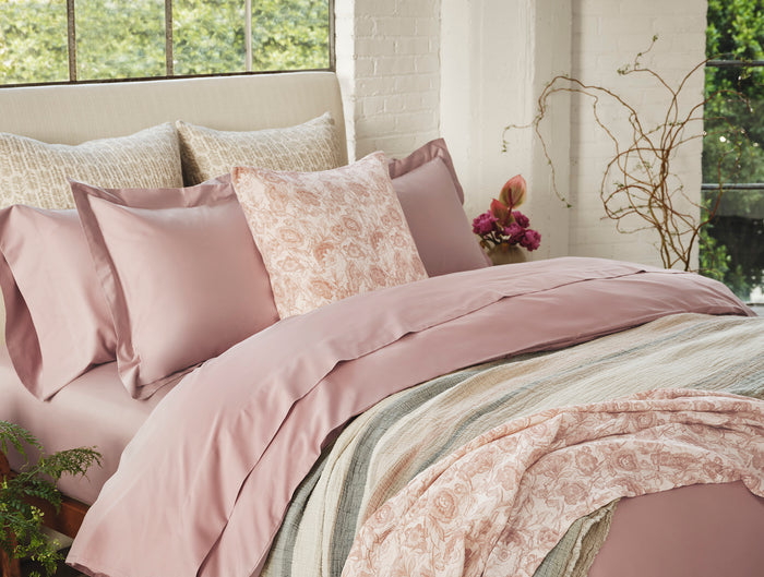 Balboa Organic Matelasse Print Throw