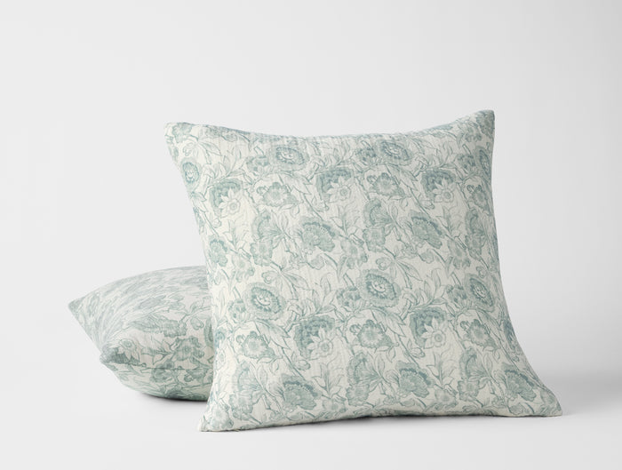 Balboa Organic Print Decorative Pillow Cover