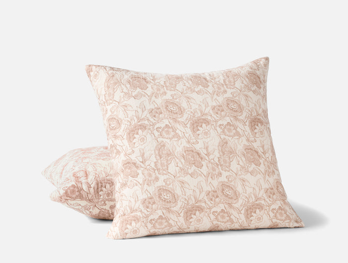Balboa Organic Print Decorative Pillow Cover