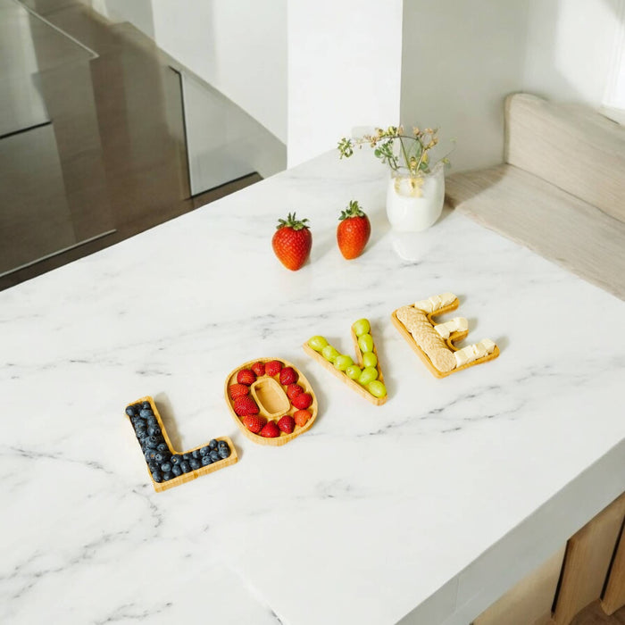 Bamboo LOVE Charcuterie Tray