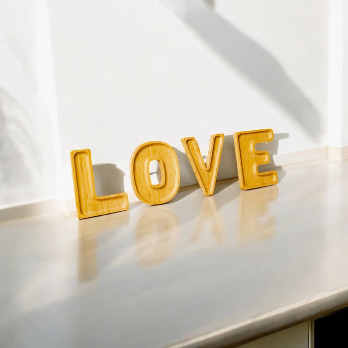 Bamboo LOVE Charcuterie Tray
