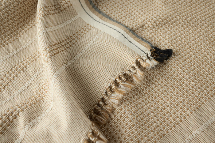 Bay Organic Hand Towels, Set Of 2 | Hazel w/Undyed