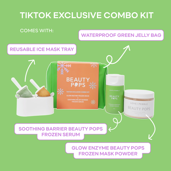 BEAUTY POPS™ Glow & Soothe Bundle - Icy Facial Skincare