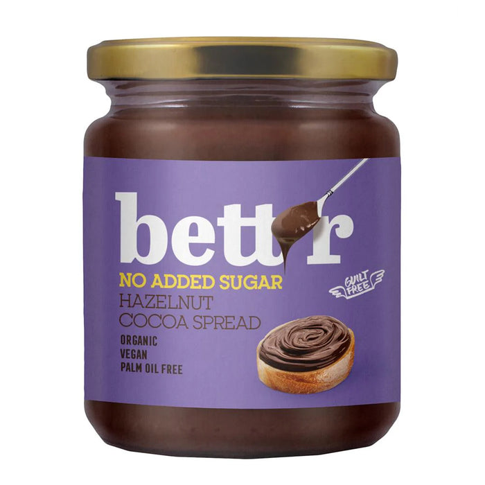 Bett'r Organic Hazelnut Cocoa Spread