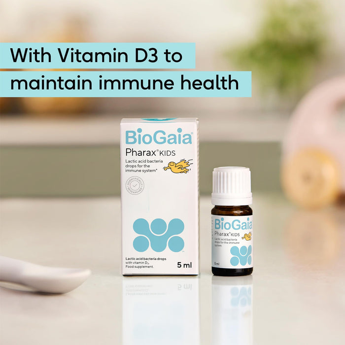 BioGaia Pharax Kids Drops with D3