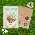 Blossombs Mini Box -Flowers For You- 4 Seed Bomb Balls