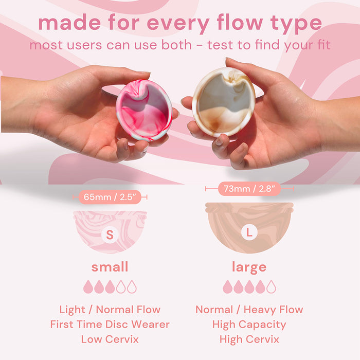 Bodyotics Menstrual Discs with Ring
