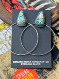 Boulder Ribbon Hoops by Elouise Kee