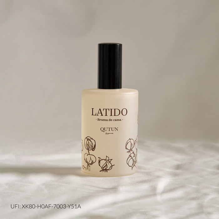 Bruma de Cama Qutun - 4 Aromas - Frasco reutilizable 100ml