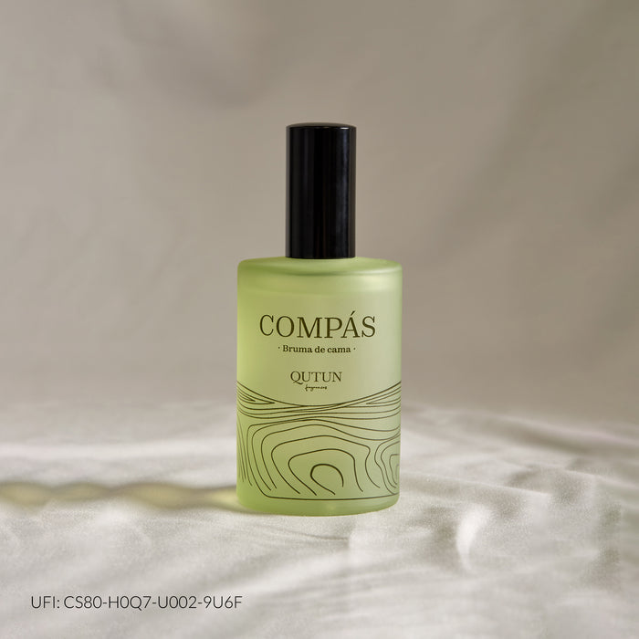 Bruma de Cama Qutun - 4 Aromas - Frasco reutilizable 100ml