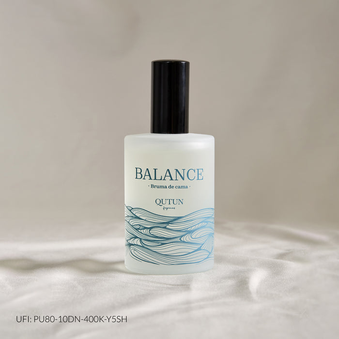 Bruma de Cama Qutun - 4 Aromas - Frasco reutilizable 100ml