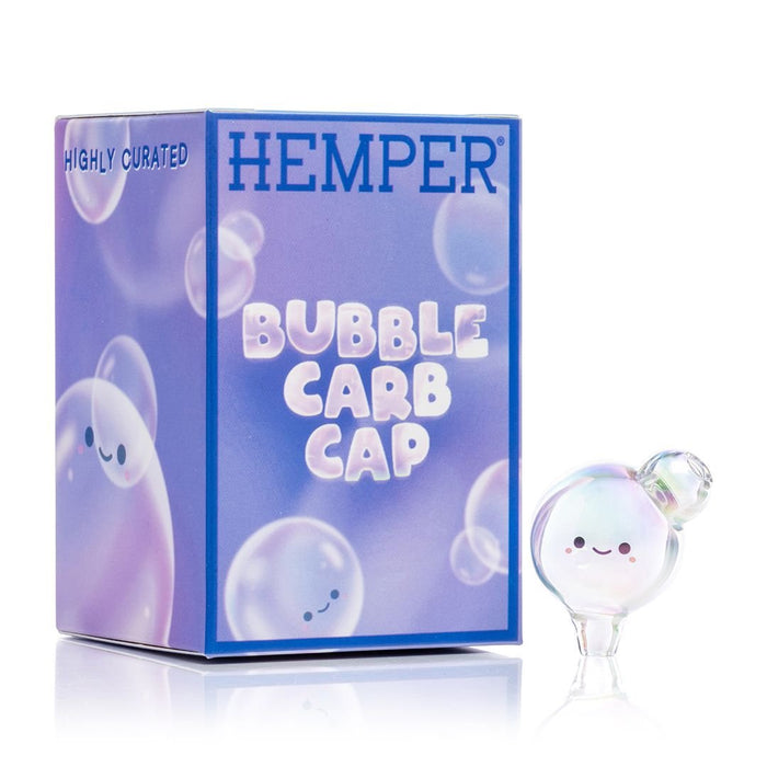 Bubbles Glass Carb Cap - HEMPER